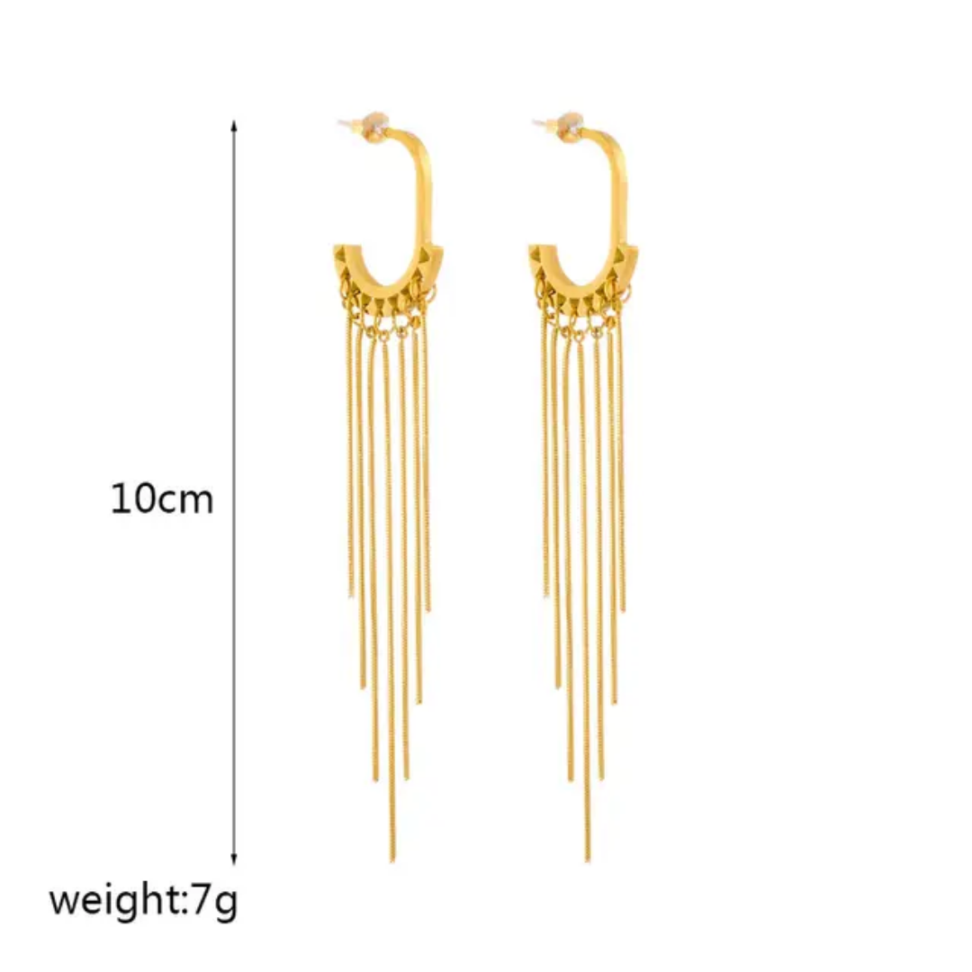 Claudia Tassel Earrings