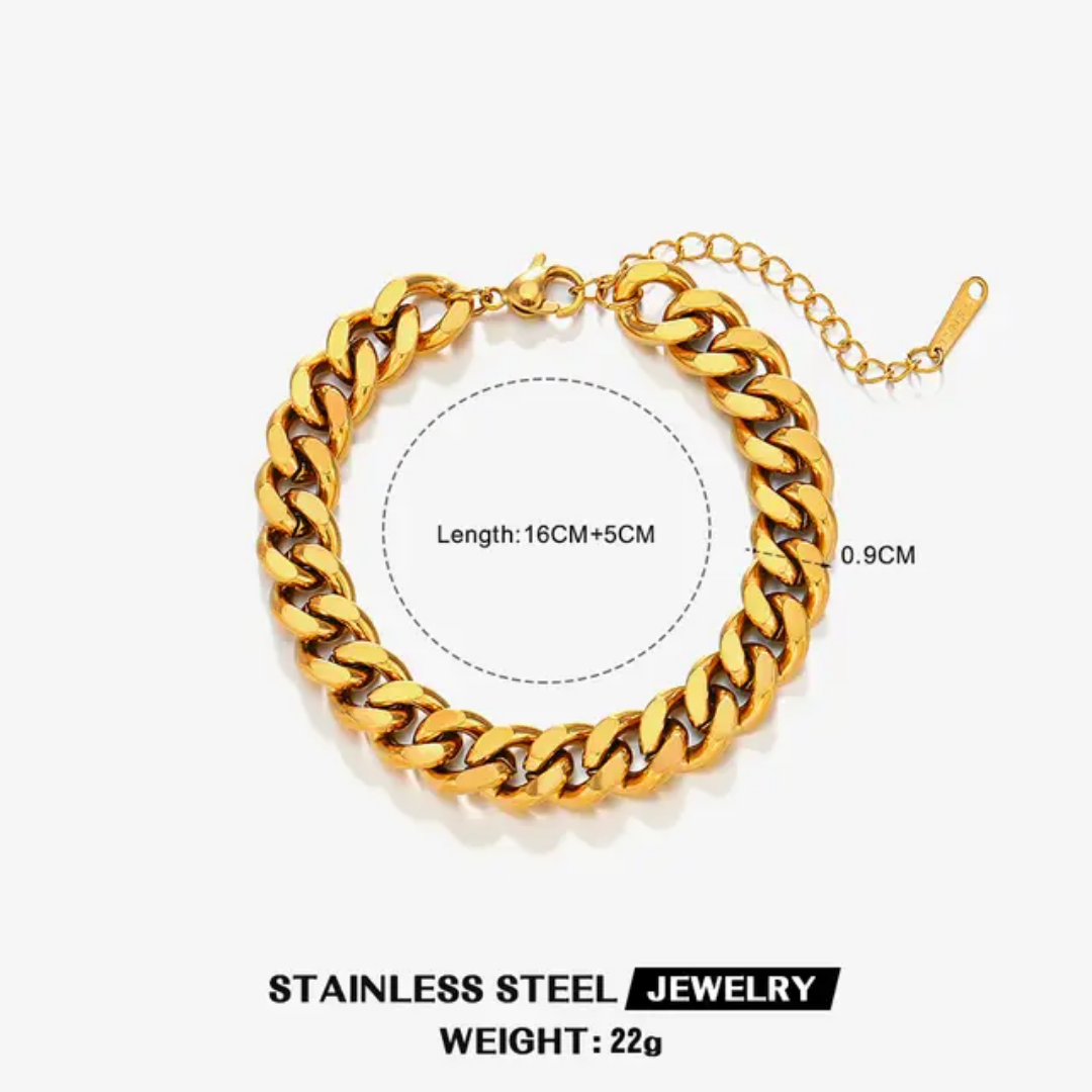 Scarlett chunky cuban bracelet
