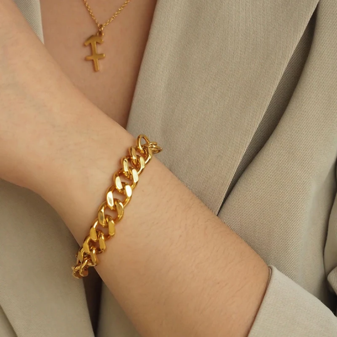Scarlett chunky cuban bracelet