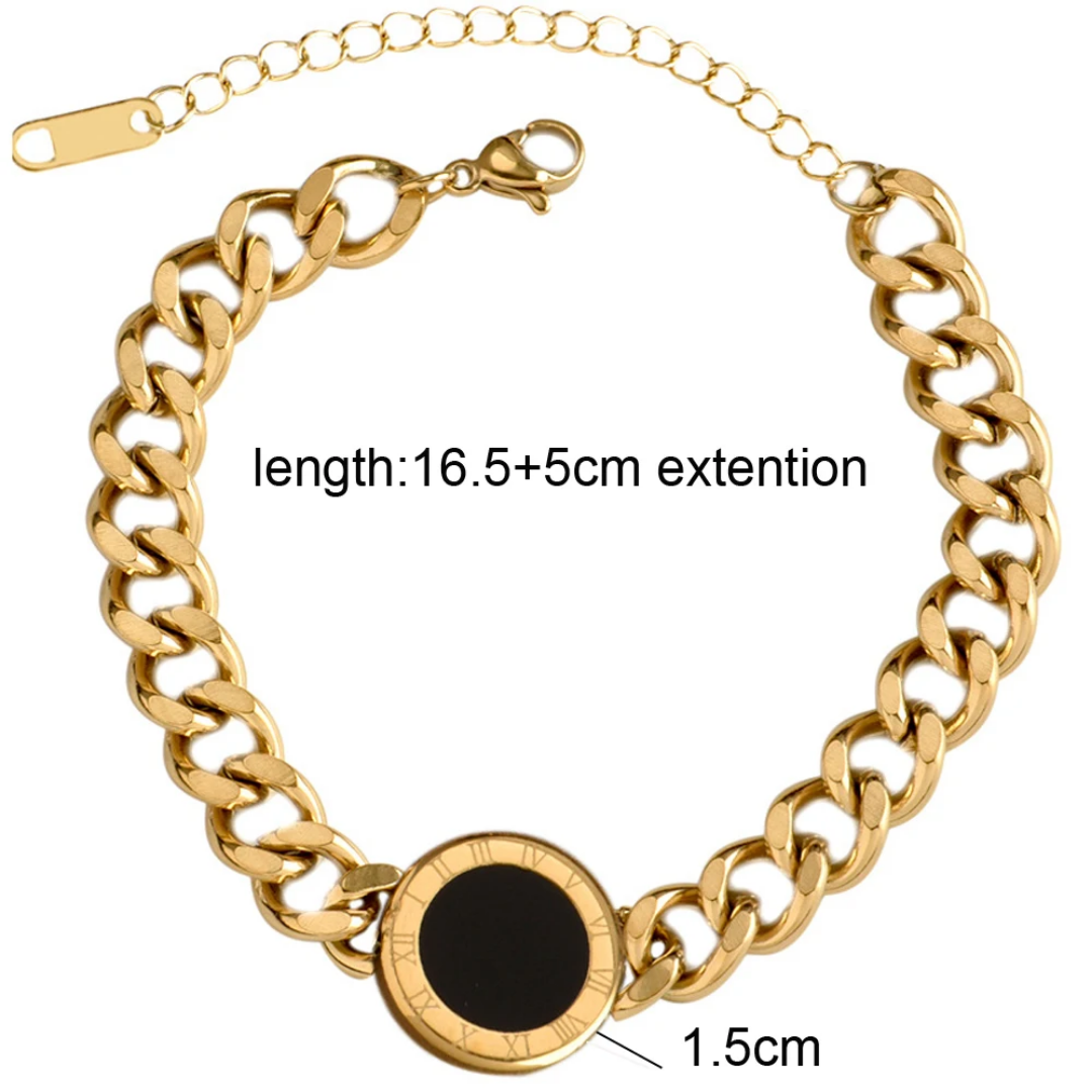 Cordelia roman numeral bracelet