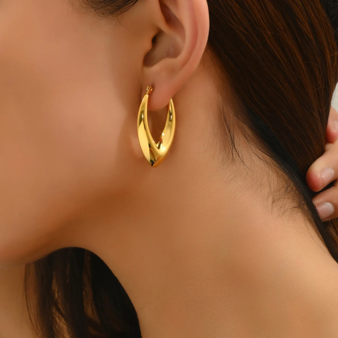 Emerry hoop earrings