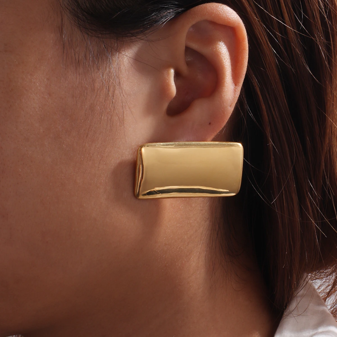 Jessie rectangular earrings