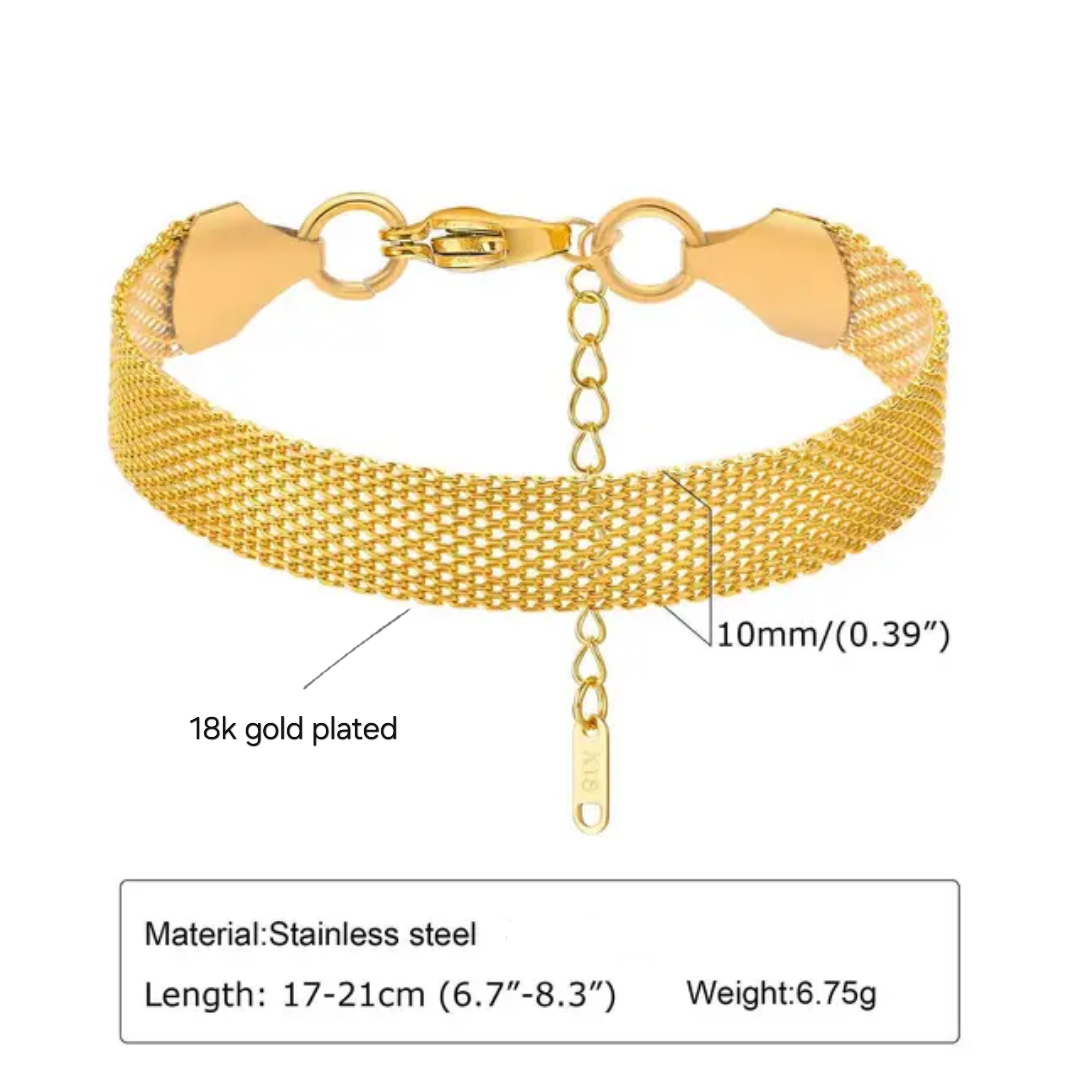Priscilla mesh bracelet