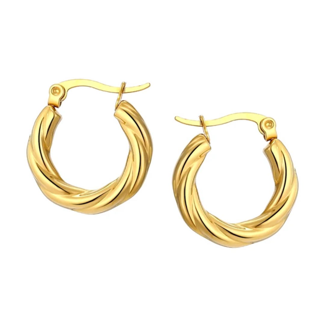 Donna hoop earrings