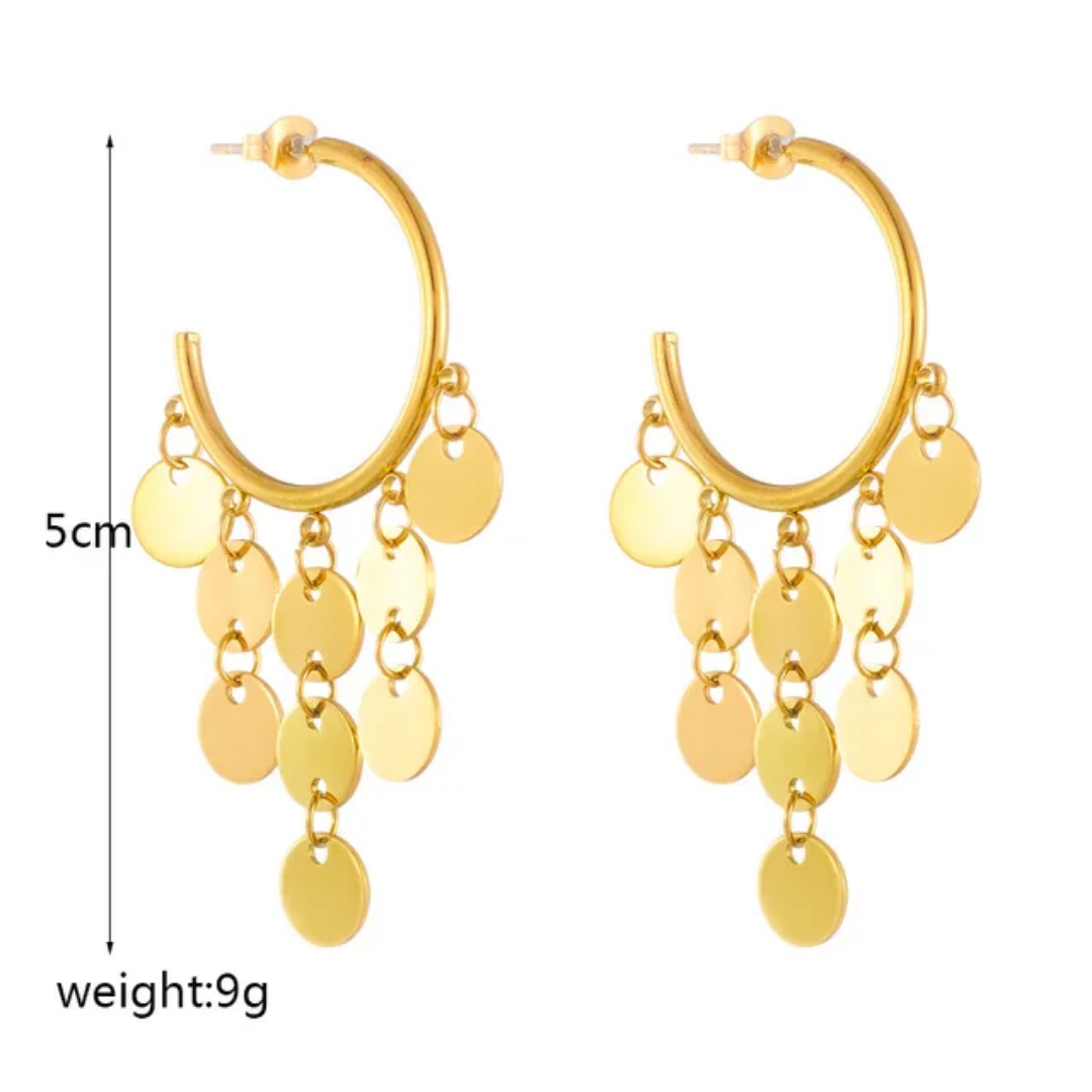 Tullia bohemian earrings