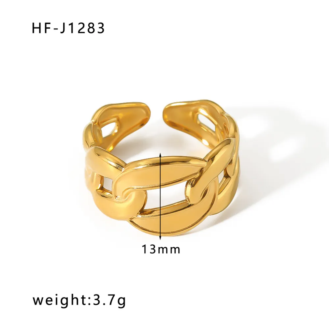 Helen cuban open ring