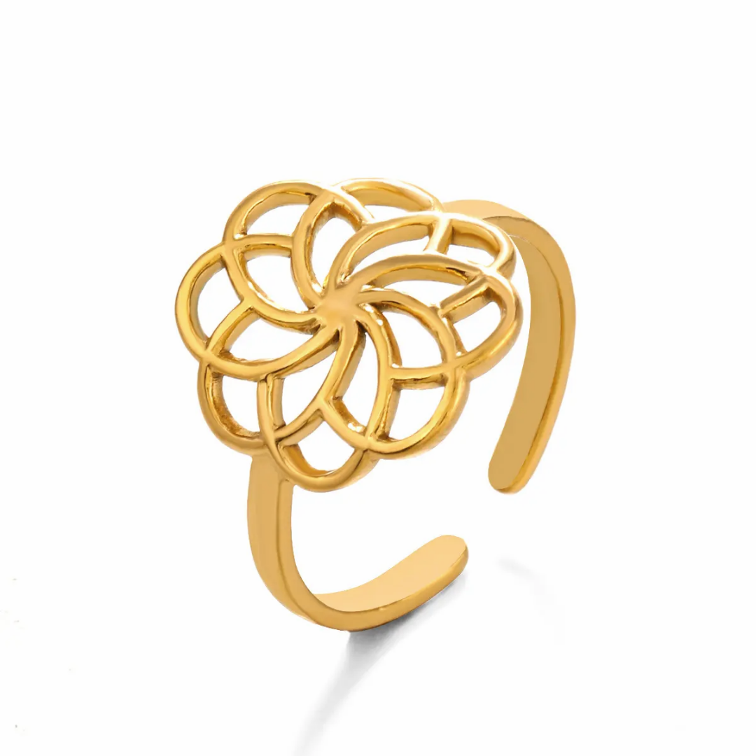April floral ring