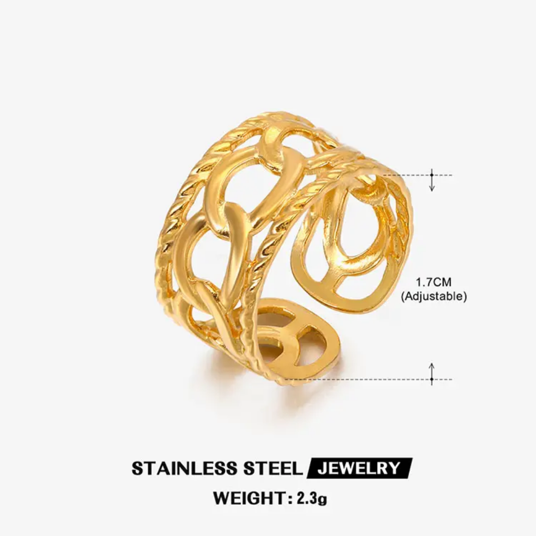 Erica cuban open ring