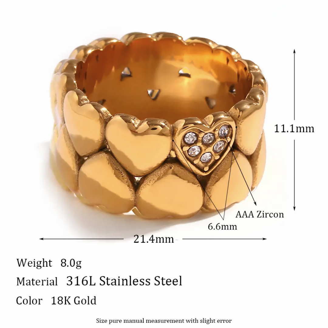Twinkle of love ring