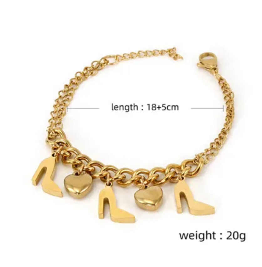 Runway romance bracelet