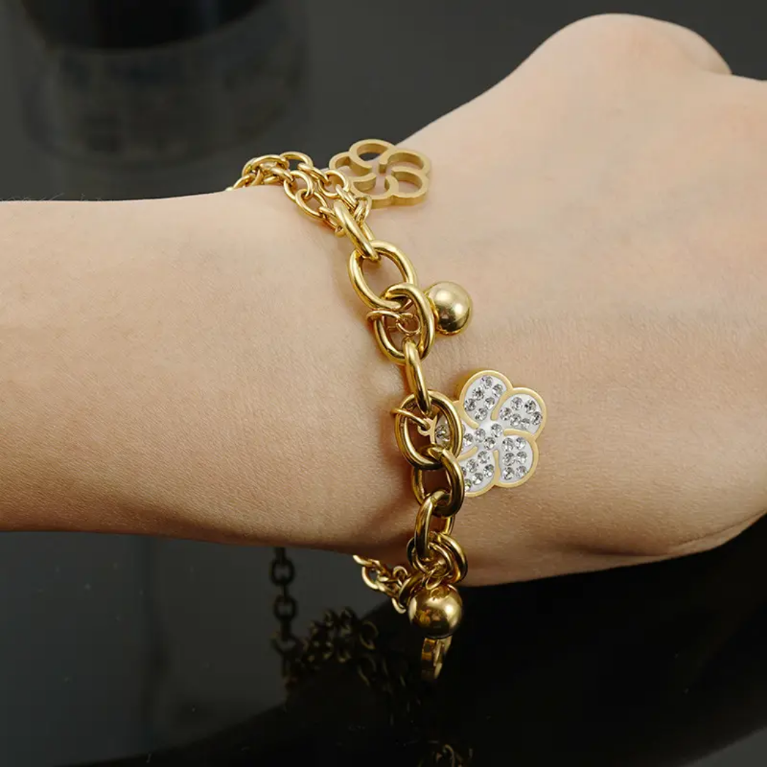 Floret charm bracelet