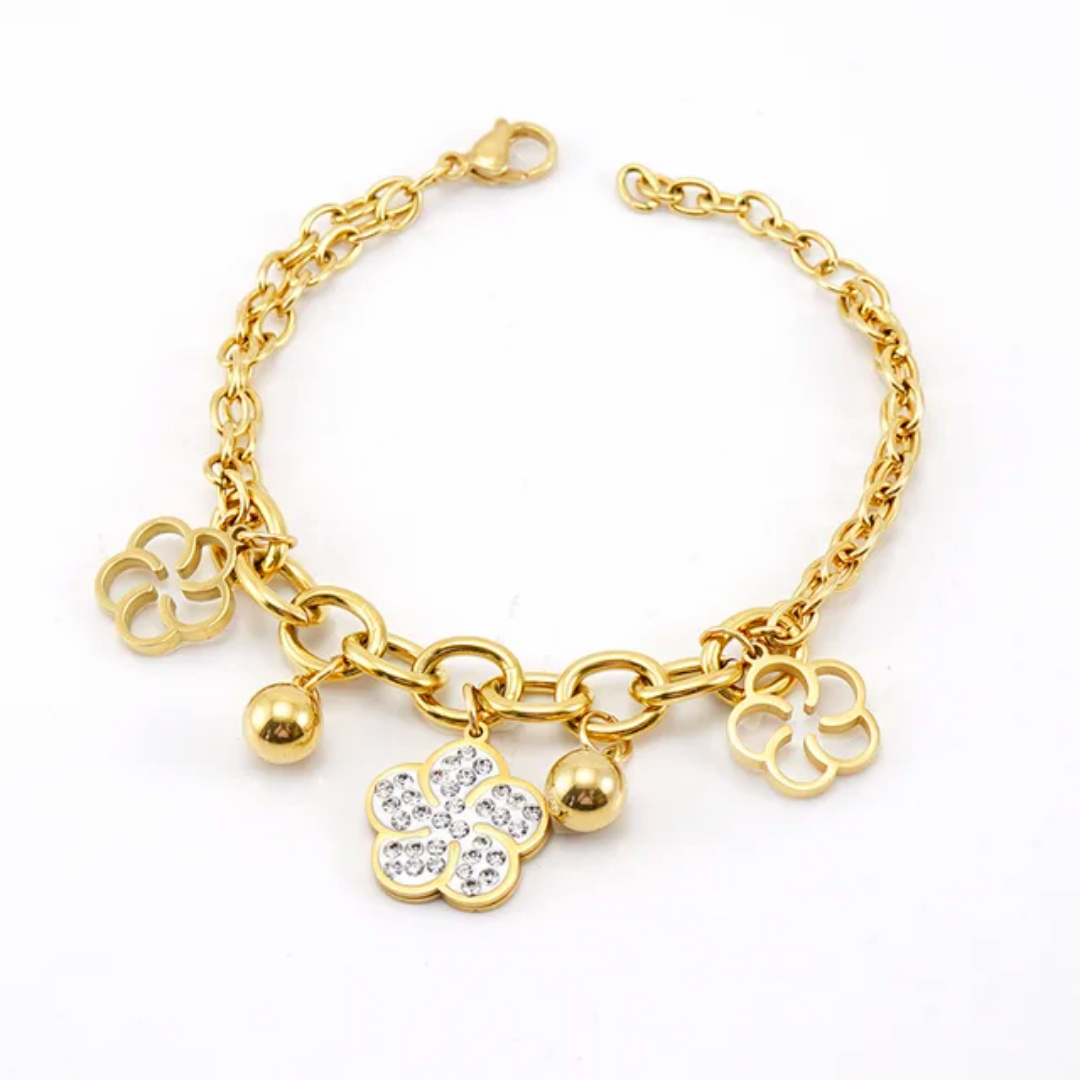 Floret charm bracelet