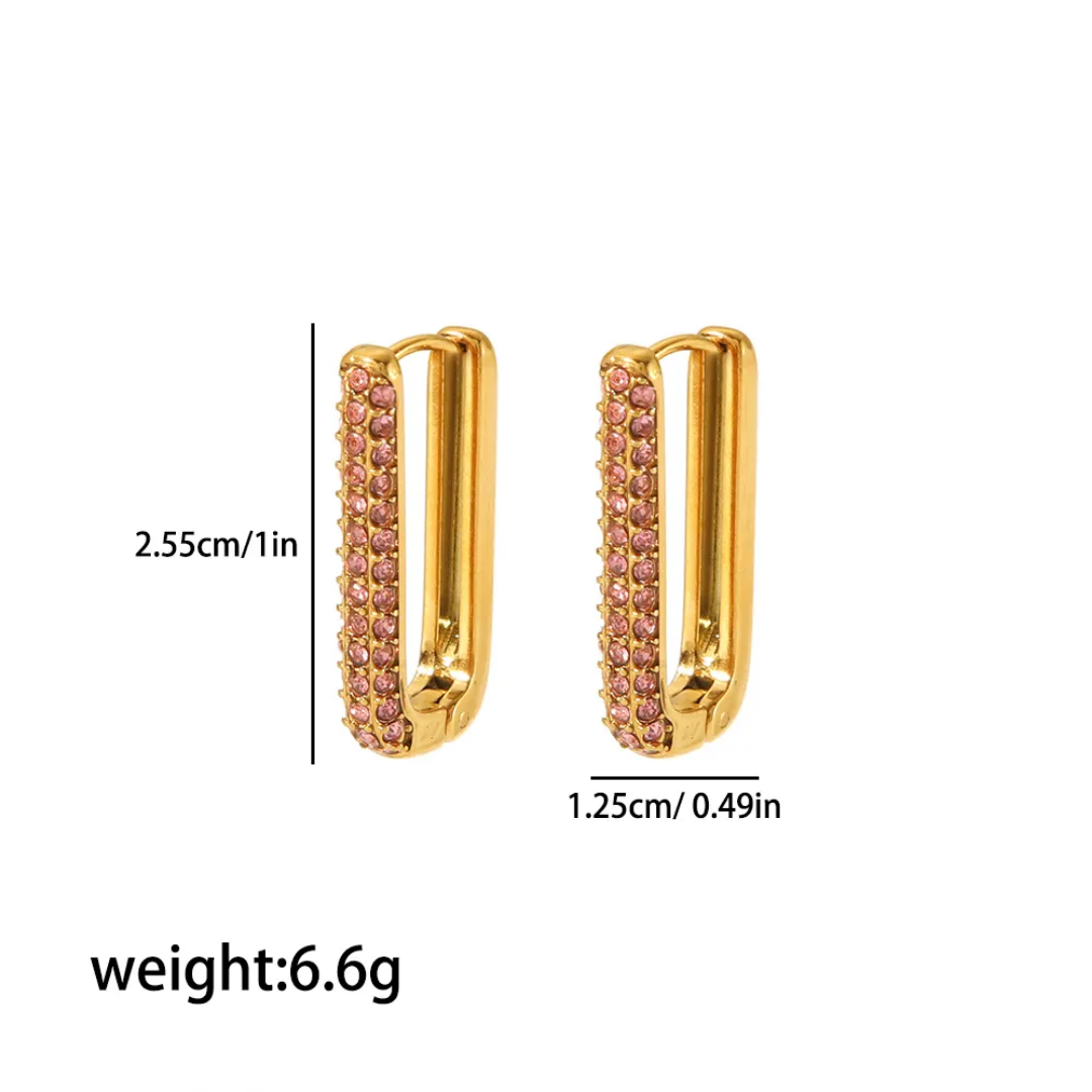 Nova edge earrings
