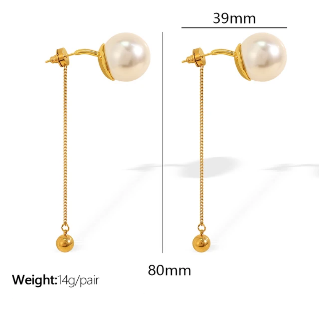 Harmonic arc earrings