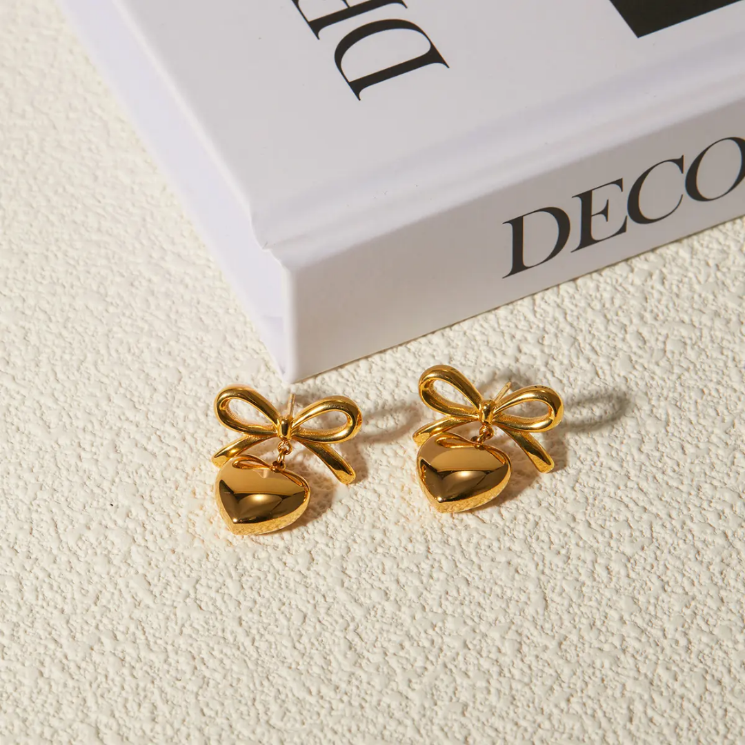Bowknot earrings