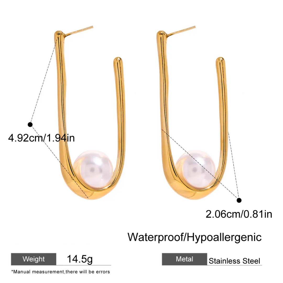 Jovelle pearl earrings