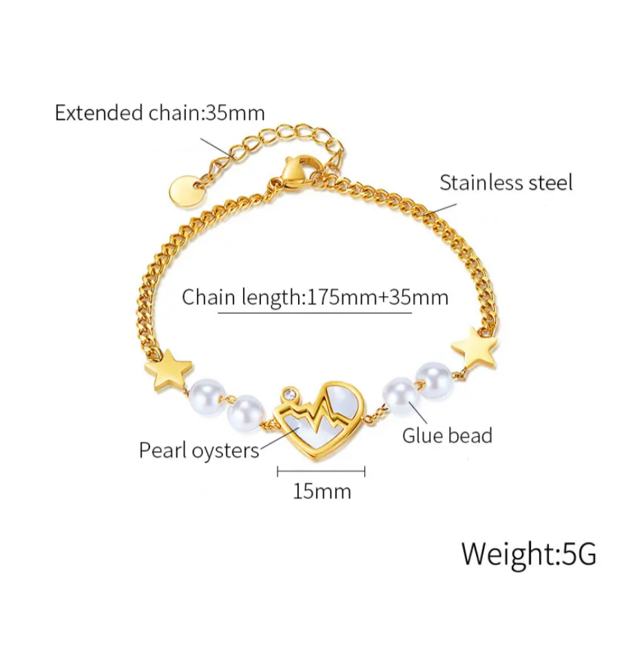 Vitacordis pearl bracelet