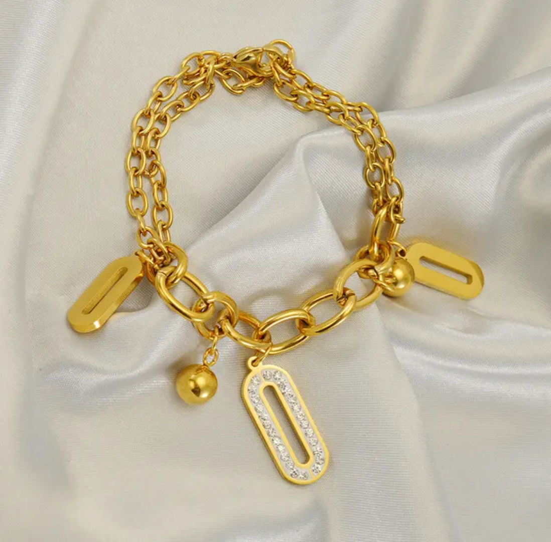 Hewlit charm bracelet