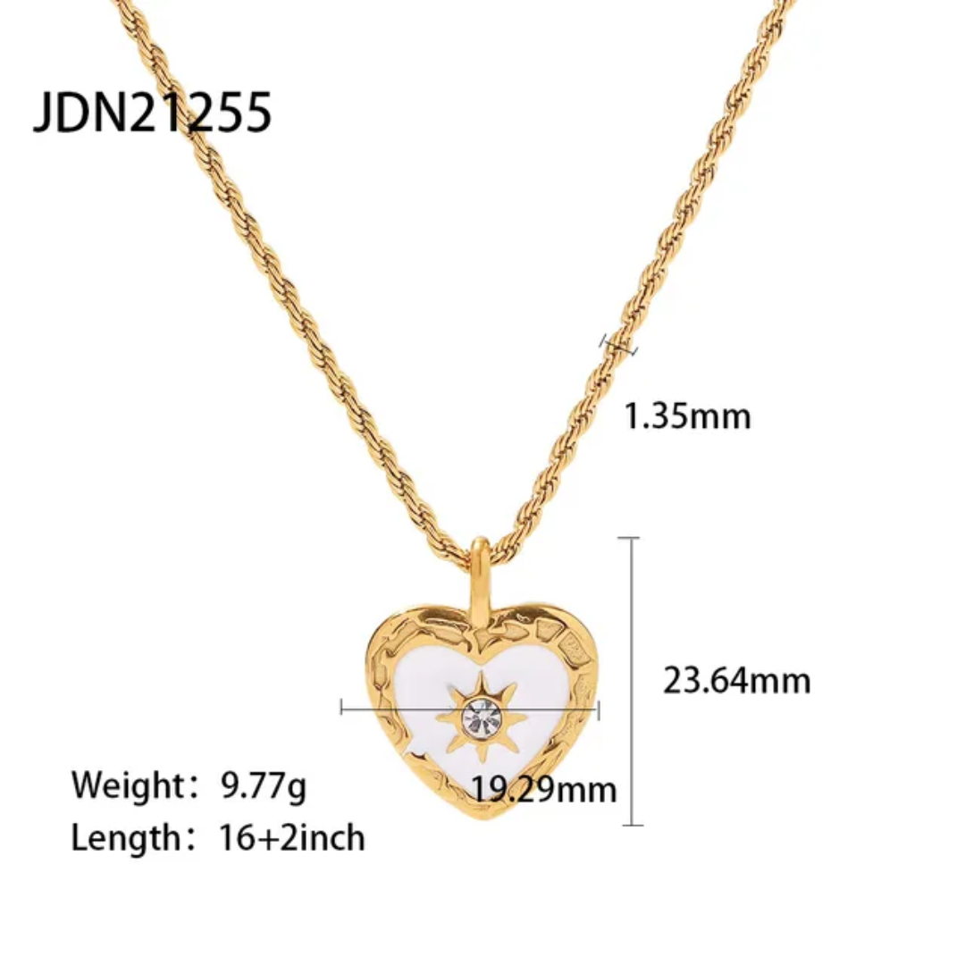 Starlit Heart Necklace