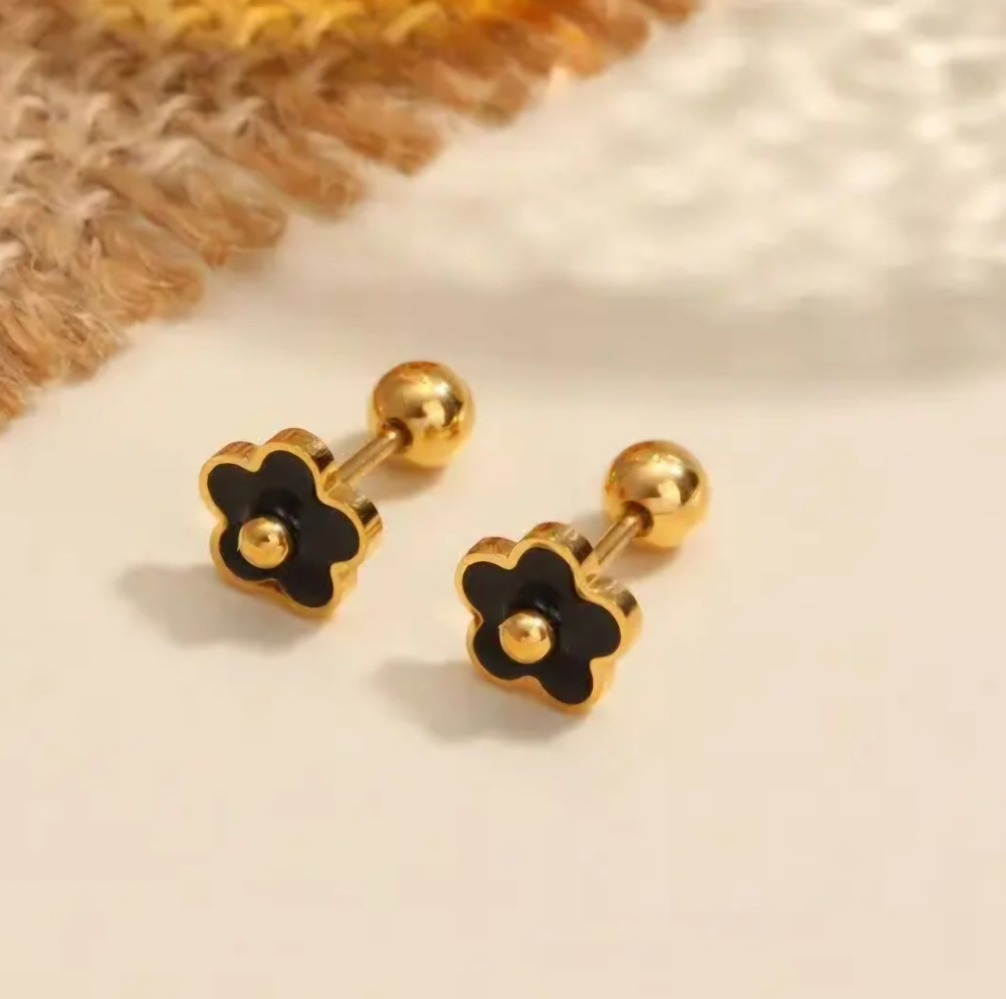 Floral Stud Earrings