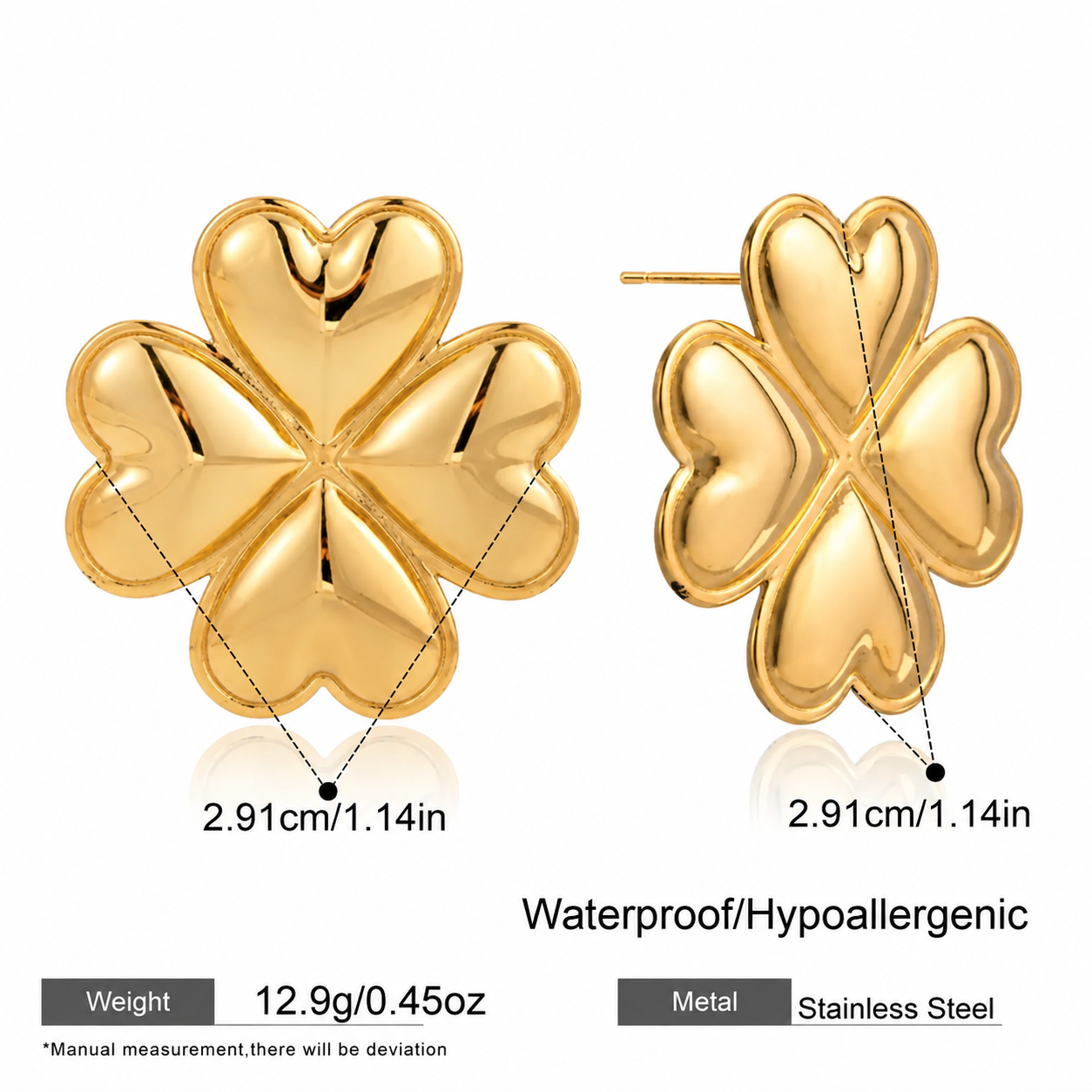 Clover Studs Earrings