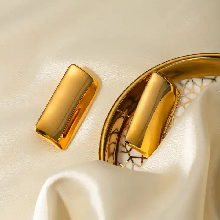 Jessie rectangular earrings