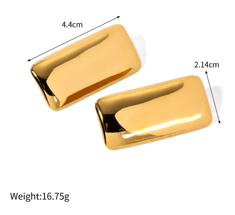 Jessie rectangular earrings