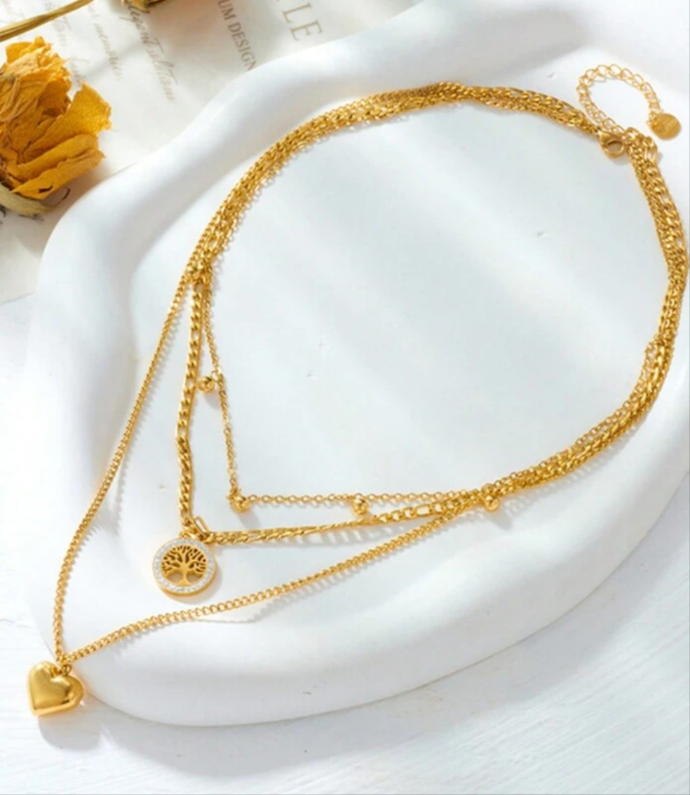 Tree of life love Necklace