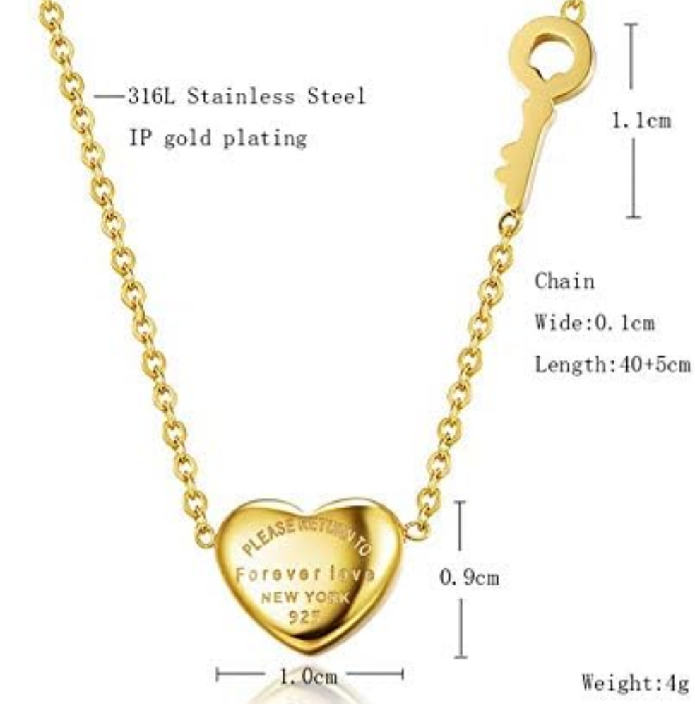 Audrey love necklace