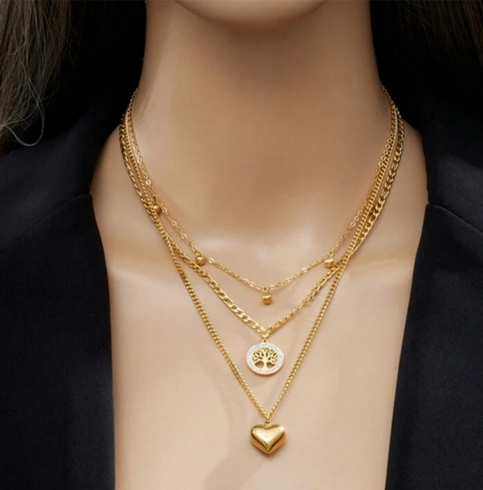 Tree of life love Necklace