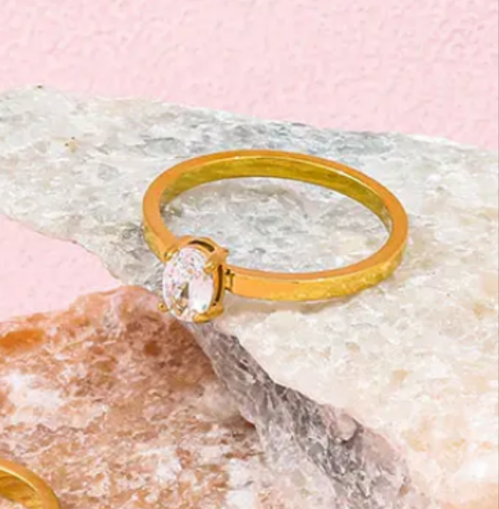 Victoria solitaire ring
