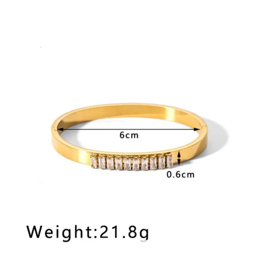 Twilight diamond bangle