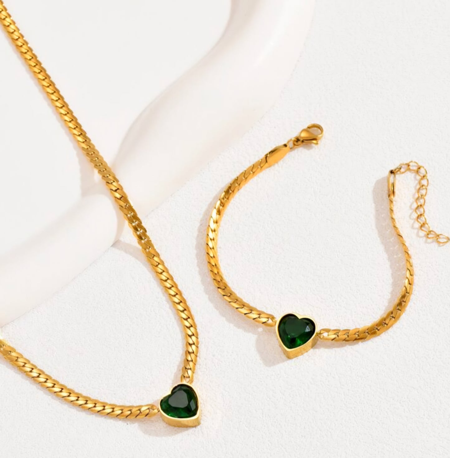 Viper's heart luxe set