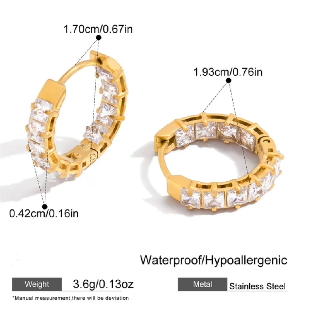 Lumière Huggie Hoops