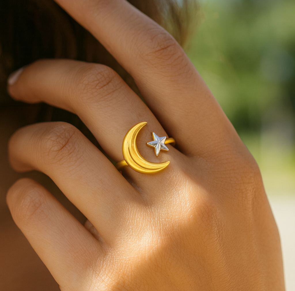 Cosmic Dual-Tone Ring