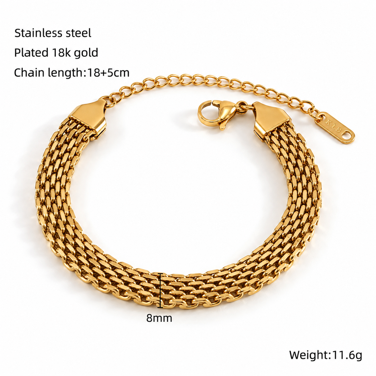 Unisex Mesh Bracelet