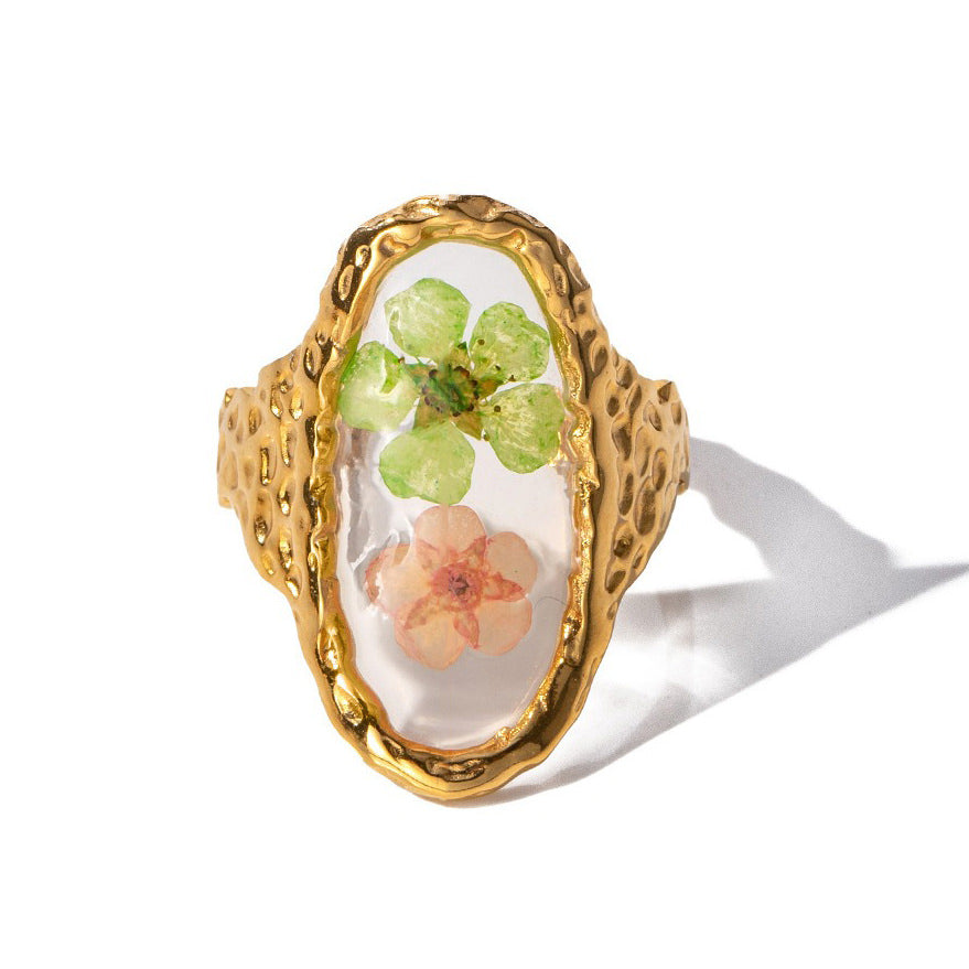 Vivid flora ring