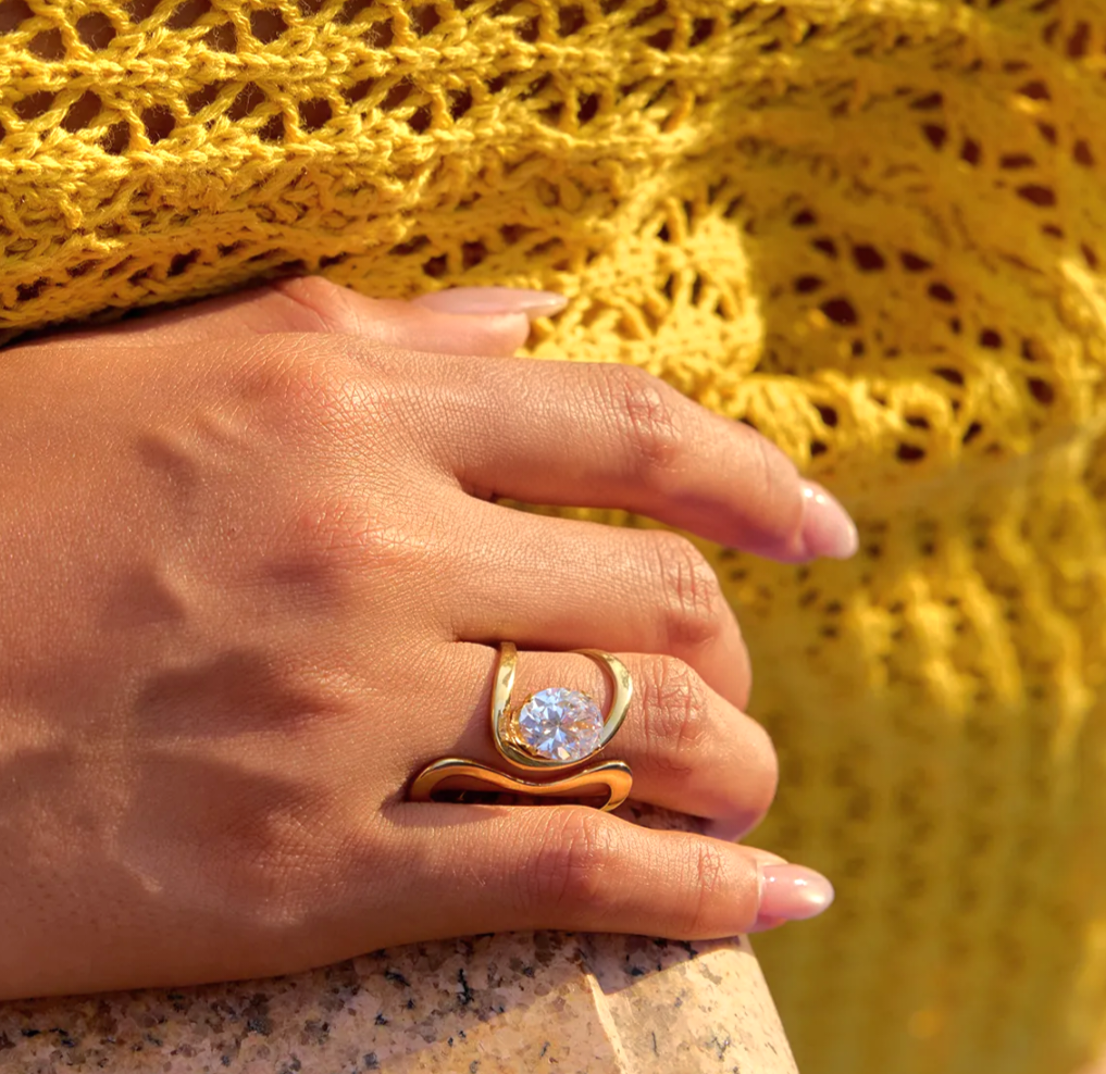 The Spotlight Solitaire Ring