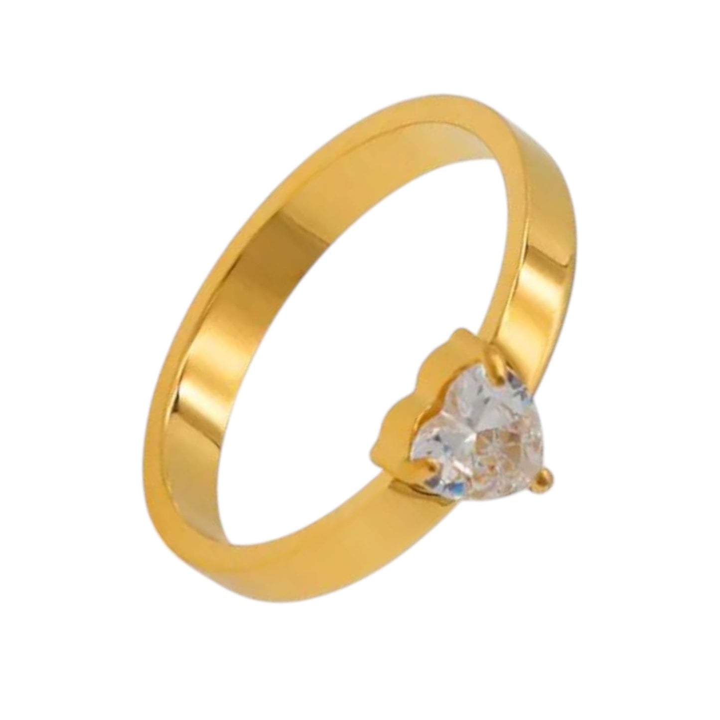 Beatrice solitaire ring