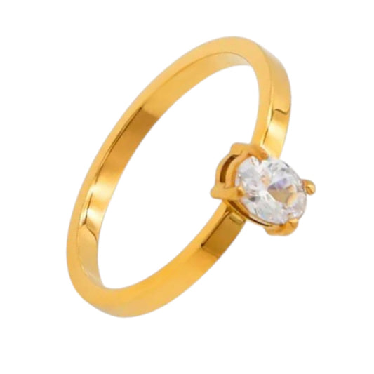 Victoria solitaire ring
