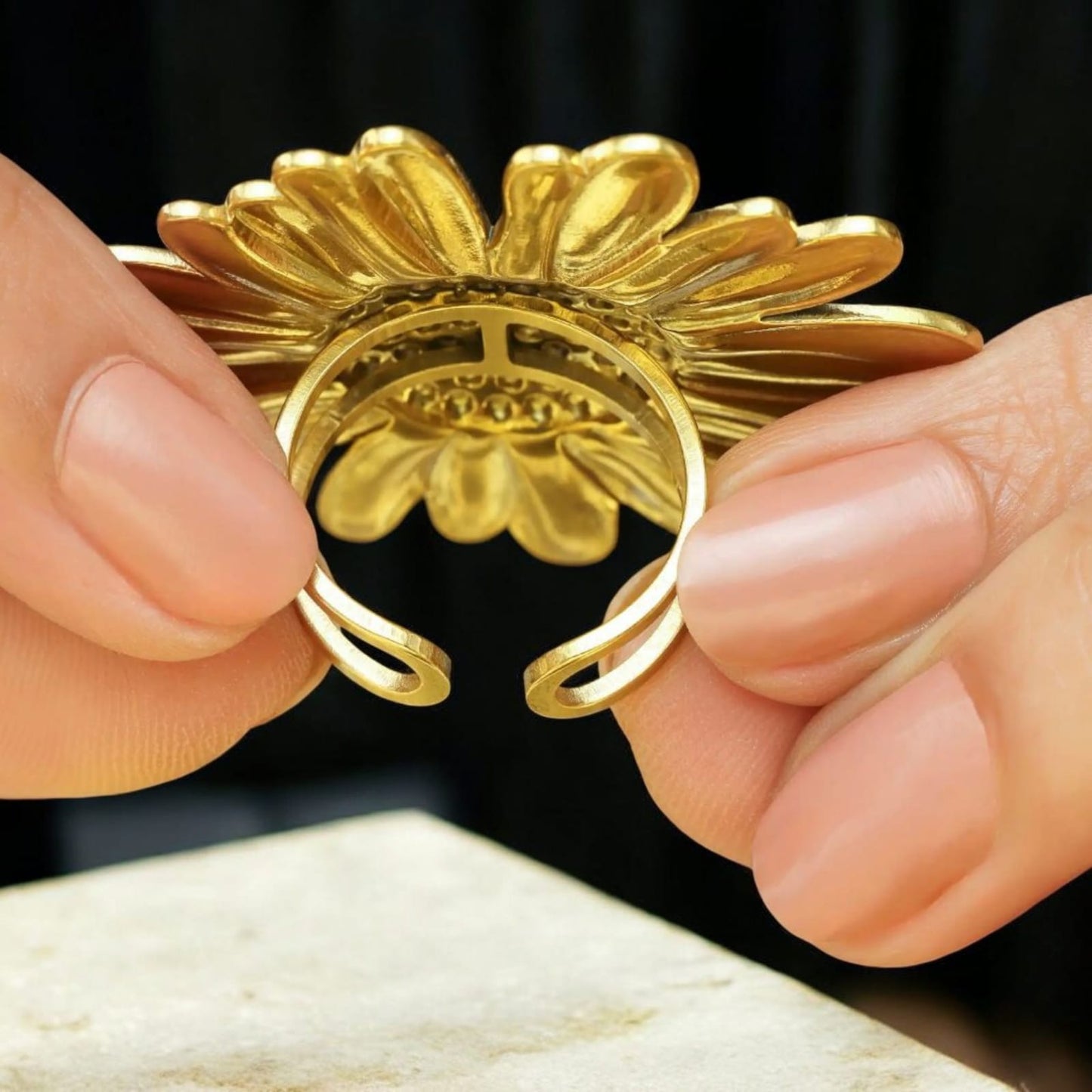 Helianthus floral ring