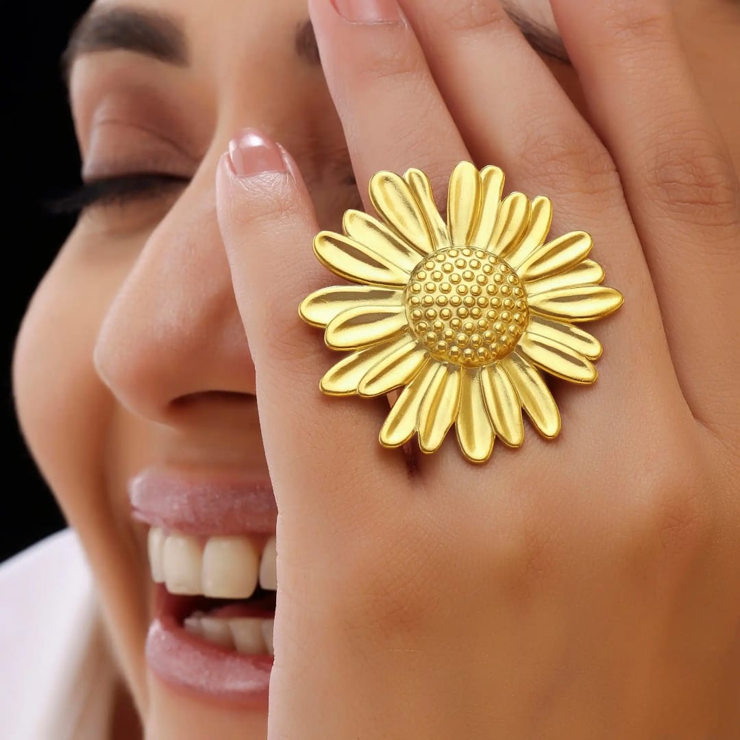 Helianthus floral ring