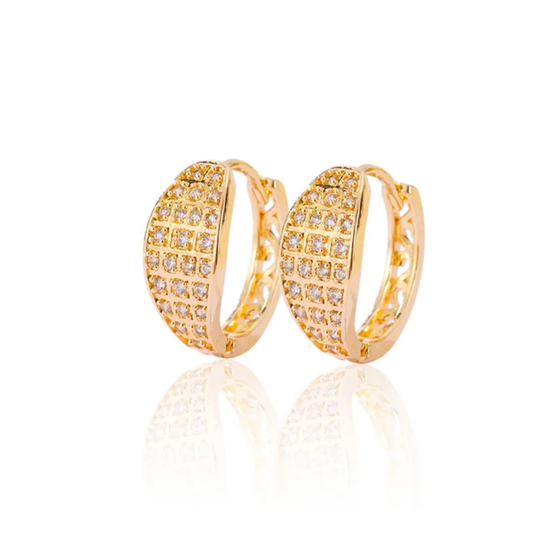 Guilliana zircon earrings