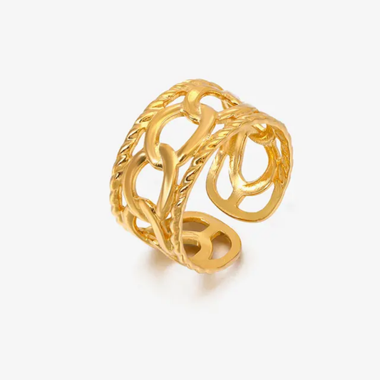 Erica cuban open ring