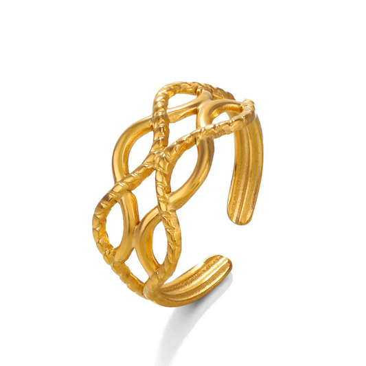 Eternity embrace ring