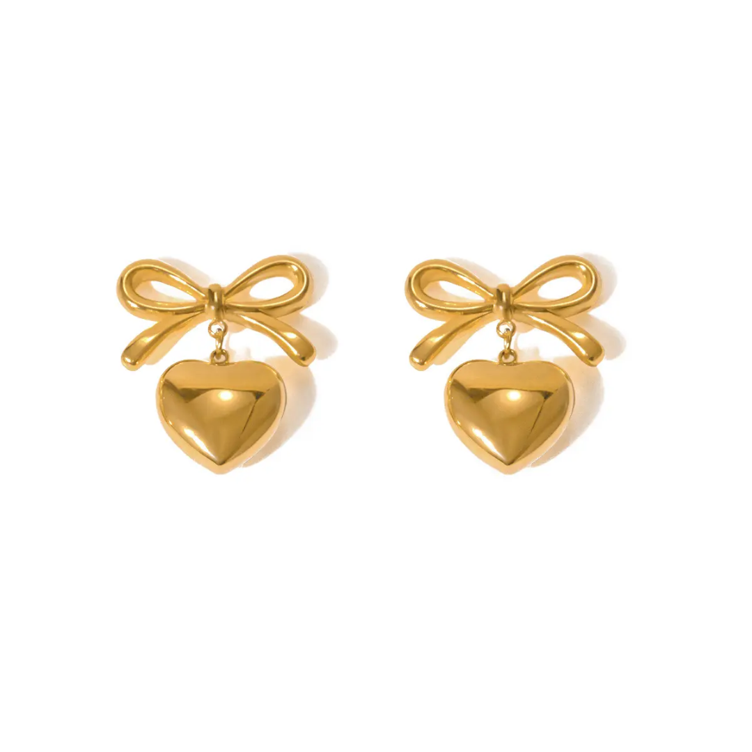 Bowknot earrings