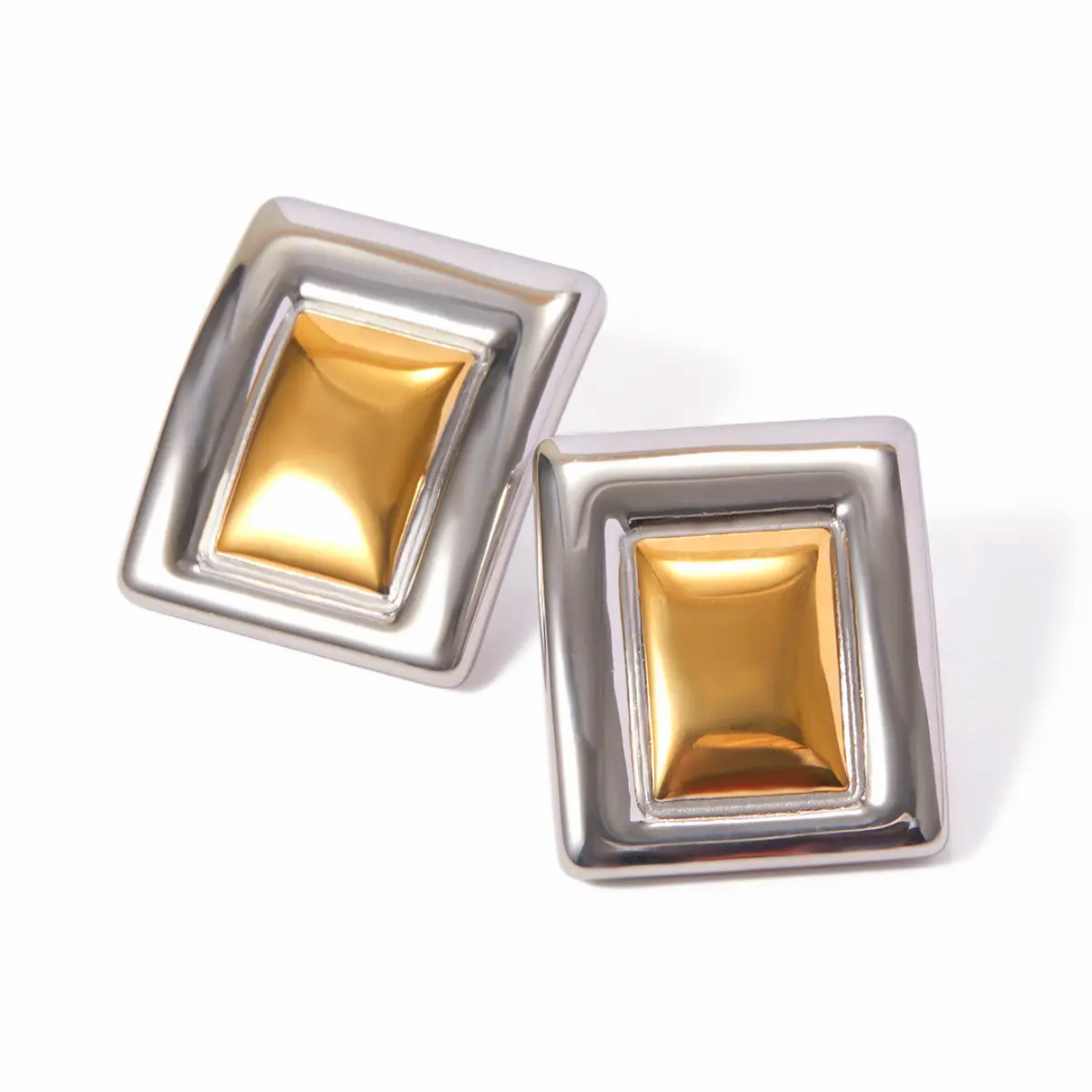 Dualis edge earrings
