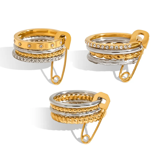 Pinstack Dual-Tone Ring