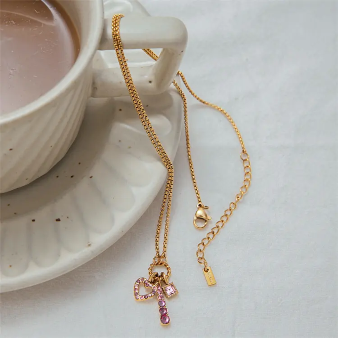 Triple Charm Necklace