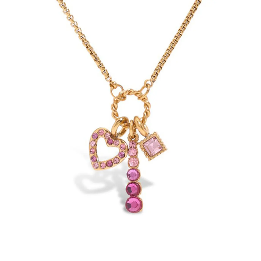 Triple Charm Necklace